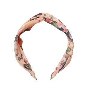 Floral Rose Knotted Headband